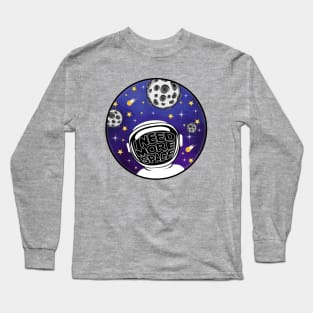 Astronaut / I Need More Space / Galaxy Art Long Sleeve T-Shirt